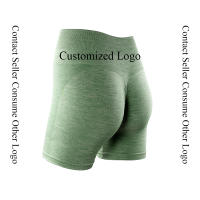 Pantalones Cortos de Yoga Ampliados NVGTN de Spandex para Mujeres Ropa de Gimnasio Suave para Entrenamiento - details 28