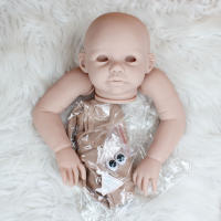 Accesorios de bebé Reborn de 26 pulgadas, Kit de bricolaje en blanco de 65 CM, princesa para niños pequeños, Color fresco, tacto suave, pieza de muñeca sin terminar sin pintar - details 5
