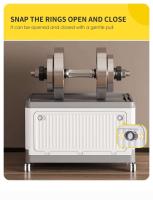 Caja plegable con ruedas, contenedor de almacenamiento plegable de gran capacidad, manija de varilla de tracción - details 4