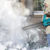 Soplador eléctrico NEWBENY de velocidad Variable, potente soplador de polvo de nieve y hojas para el hogar, herramientas eléctricas para batería de 18V - details 6