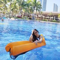 Tumbona flotante para piscina de agua, hamaca de agua estable y relajante para verano, natación al aire libre - details 3