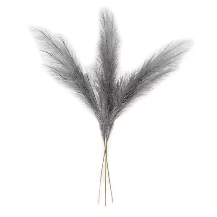 famgem Flores Artificiales De Pampas De 100cm Decoración Bohemia Para Hogar Y Fiestas Arreglo Floral Suave De Seda Para Bodas Y Decoración De Mesa - 1
