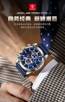 Reloj de marca suiza nuevo reloj para hombre reloj de cuarzo luminoso multifunción - details 7