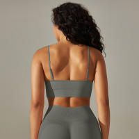 Hamidou-Sujetador deportivo de Yoga para mujer, Top Sexy, ropa interior transpirable, Fitness, Yoga, gimnasio - details 38