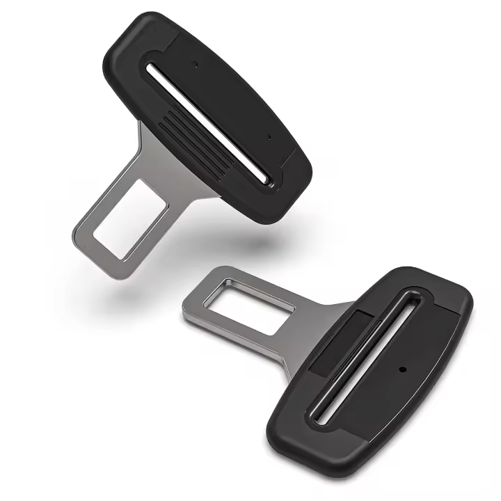 Paquete de 2 Clips para cinturón de seguridad, accesorios universales para la mayoría de los coches, cómodos y convenientes para conducir - 1