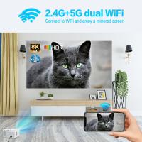 Proyector inteligente 1080P 300ANSI WIFI 2.4G + sistema Android 5G, cine en casa inteligente - details 6