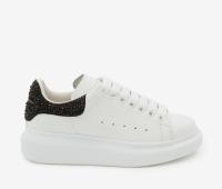 Moda McQueen zapatos blancos zapatillas deportivas anchas zapatos casuales en blanco y negro - details 1