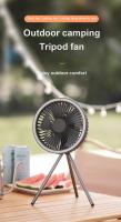 Ventilador eléctrico de escritorio recargable para acampada, circulador portátil inalámbrico de techo con Banco de energía - details 4