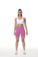 Nuevos pantalones cortos deportivos de cintura alta sin costuras con forma de sonrisa para mujer, pantalones cortos de entrenamiento de Yoga con realce, pantalones cortos sexys para correr y Fitness - details 34
