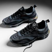 Zapatillas deportivas para hombre, suela elástica, malla Popcorn, correr - details 1