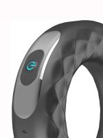 El vibrador del anillo del silicón recargable por USB cierra el juguete estimulante para los hombres que se masturban - details 5