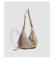 Nueva capa de aire cuadrícula bolso de hombro Premium Sense moda Simple Casual versátil Commuter bolso - details 17