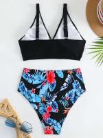 Conjunto de bikini push-pull para mujer, bikini sexy de encaje con lazo, traje de baño de dos piezas para mujer, traje de playa L 2024 - details 39