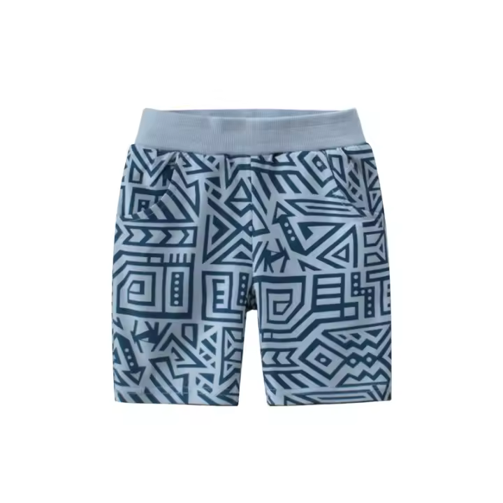 Ropa para niños verano nuevo 2025 versión coreana de pantalones medianos para niños pantalones de cinco puntos para niños - 1