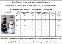 Top corsé con tirantes Ence para mujer 2025, falda voluminosa |   Vestido corto elegante para fiestas, bodas o eventos |   Europeo y - details 0