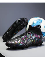 Zapatos de fútbol de marca para hombre, botas de fútbol de tobillo alto para niño, zapatillas de deporte de entrenamiento de hierba antideslizantes para exteriores, tacos, zapatillas de fútbol TF/FG - details 17