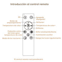 Hogar inteligente, decoración de interiores, techo, control remoto, luz de techo LED de madera inteligente para dormitorio y sala de estar. - details 10