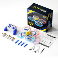 Mini Drone para Niños S7 MAX HD Lámpara Quadcopter aire libre clítoris control remoto avión juguetes - details 10
