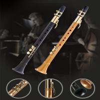 Mini saxofón Alto F Key, saxo de bolsillo de cobre con bolsa y cañas, nuevo estilo, instrumento Musical portátil - details 0