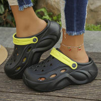Sandalias de Suela Gruesa para Mujer 2024 Zapatos de Jardín de Plataforma EVA con Antideslizantes para Playa - details 11