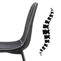Dossier confortable conception ergonomique raisonnable