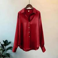 2025 camisa y blusas de primavera Jersey nuevo cárdigans mujer Top tejido coreano manga larga solapa botón elegancia dulce abrigos casuales - details 7