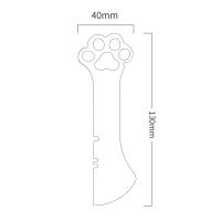 Mini espátula para perro y gato, cuchara para comida, abrelatas para animales, perros y gatos, lata pequeña - details 3