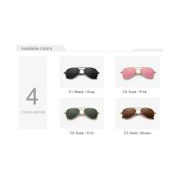 Gafas de Sol de Aleación de Pilot UV400 con Polarización Marco Completo con Estilo Retro Lujo para Mujeres Gafas de Parrasnis de Primavera/Verano - details 3