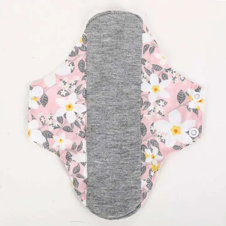 Compresa menstrual orgánica absorbente, reutilizable para evitar fugas de orina, ropa interior lavable, higiene femenina - 1