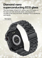 Relojes inteligentes de diagnóstico para hombres, pulsera con control del ritmo cardíaco y de la presión arterial, resistente al agua IP68, para IOS, ECG, AI, novedad de 2025 - details 6