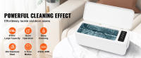 SucceBuy Limpiador ultrasónico, máquina de limpieza para odontología, aparatos ortopédicos, protectores bucales, joyas, cepillos de dientes, cabezales de afeitadora - details 0