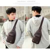 Bolso de hombro de gran capacidad para hombre, bolsa cruzada de pecho, Oxford, informal, para viajes al aire libre, multifunción - details 6