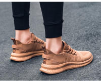 Zapatillas de deporte a la moda para hombre, zapatos informales de malla con cordones, zapatillas ligeras transpirables para caminar, zapatos para hombre de talla grande, zapatos Tenis de verano - details 25