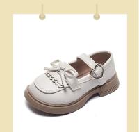 Zapatos de cuero para niña, mocasines informales de estilo británico para estudiantes, zapatos de princesa con encaje hueco, 2024 - details 2