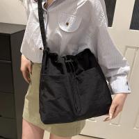 Bolso De Hombro Con Cordón A La Moda, Bolso De Mano Informal De Nailon De Viaje, Bolso Cruzado Impermeable De Gran Capacidad Para Mujer - details 10