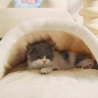 Cama de Gato Sakura Suave y Cálida Nido de Sueño Invernal para Mascotas - details 4