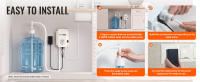 SucceBuy Sistema de bomba dispensadora de agua embotellada de 5 galones, bomba eléctrica automática para jarra de agua, entrada única, para máquina de café, refrigerador, máquina de hielo - details 2