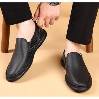 Primera capa de cuero de vaca zapatos casuales para hombres zapatos blancos transpirables para hombres zapatos - details 20