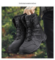 Botas de algodón de gran tamaño, zapatos de algodón gruesos y cálidos - details 10