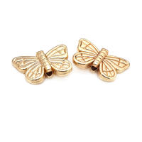 Pulseras de Mariposa de Brass de Alta Calidad 18K Oro Accesorios de Joyería DIY Hechas en China - details 5