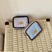 Bolsa de cosméticos portátil de Color contrastante, billetera de estilo coreano, monedero de Color sólido, bolsa de almacenamiento de pañuelos sanitarios suave y ligera - details 37