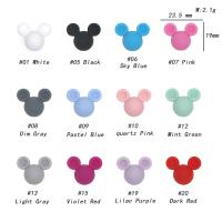 10 unids/lote Mini cuentas de silicona lazo corona hoja flor para fabricación de joyería DIY cadena de chupete accesorios de pulsera - details 14
