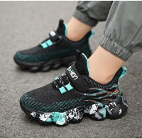 Zapatillas de deporte de marca para niños, zapatos deportivos ligeros para exteriores, zapatos de tenis antideslizantes, zapatos cómodos para correr, zapatos para estudiantes de escuela - details 14