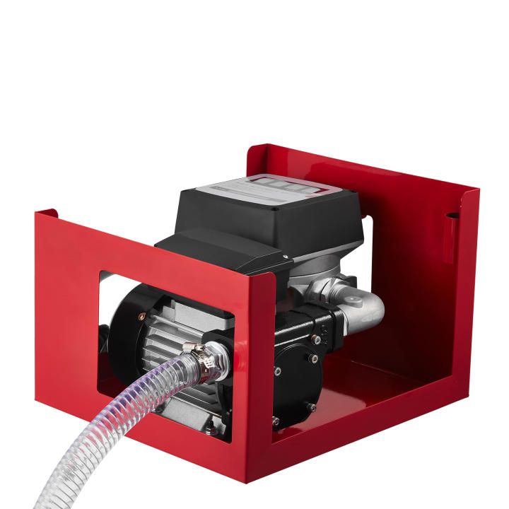 Bomba de Transferencia de Combustible Eléctrica SucceBuy 230V, 16 GPM 60 L/min, Bomba de Aceite CA para Diésel, Queroseno y Biodiésel, Incluye Medidor, Boquilla Automática y Mangueras Dobles, Elevación de 45 pies/13.7 m, Apta para Vehículos y Sitios de Tr
