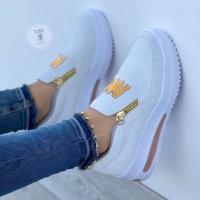 Zapatillas Casuales de Moda para Mujer 2023 Diseño Clásico Otoño Zapatos de Paseo Diseño de Rome Zapatos de Correr Talla Grande - details 1