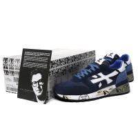 Zapatos De Deporte Casuales Para Hombre PREMIATA Azul Y Blanco Moda Transpirables Zapatillas De Correr Deportivas Para Hombre - details 3