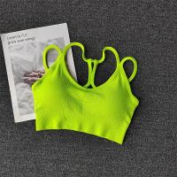 Sujetador deportivo transpirable para mujer, Tops deportivos a prueba de golpes, Top corto para gimnasio, sujetadores deportivos de realce, Top de entrenamiento para gimnasio, sujetador de Yoga sin costuras - details 10