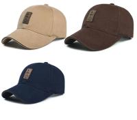 Gorra de béisbol de algodón puro para hombre, gorra de béisbol con broche ajustable, visera para deportes al aire libre, hip-hop - details 2