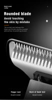 Kemei-cortadora de pelo eléctrica profesional para hombre, cortadora de pelo inalámbrica, recargable por USB - details 5
