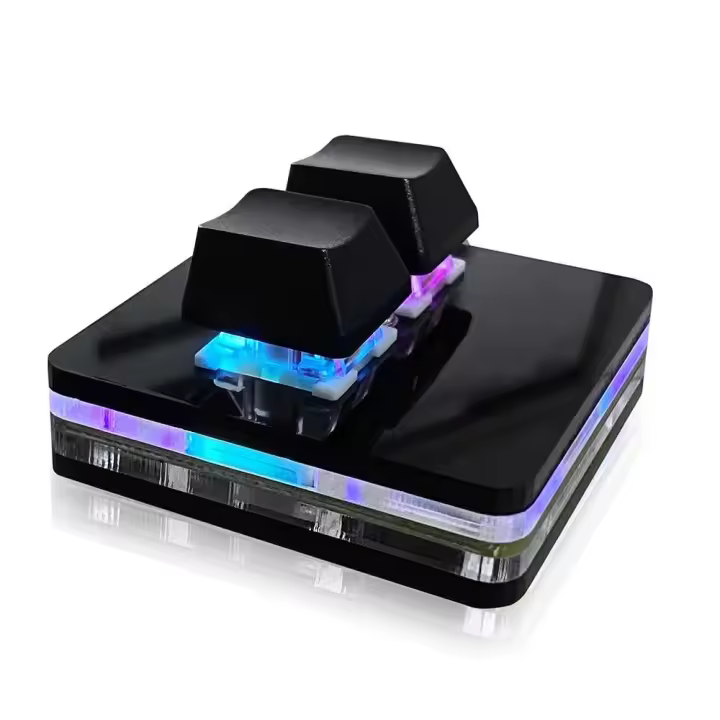 Copiar y pegar 2 teclas SAYO OSU Hotswap Nical Gaming Keyboard Switch RGB retroiluminado teclado USB para Ros - 1